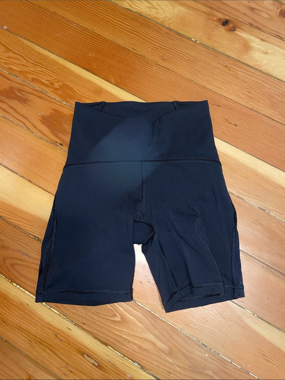 lululemon athletica Black High-Rise Bike Shorts